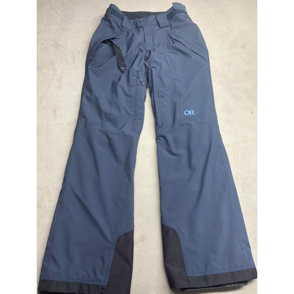 Outdoor Research Snowcrew Pants Womens Small Blue Insulated Ski Snowboard